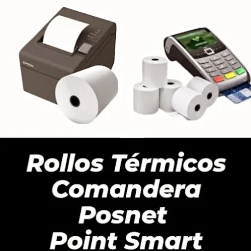 Rollos Termicos para posnet ,comaderas , impresoras fiscales. Envio gratis